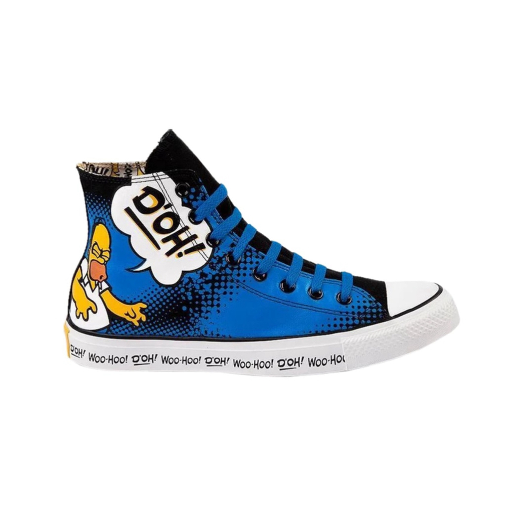 New The Simpsons x Chuck Taylor All Star High 'Homer D'oh!'